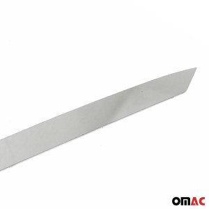 Toyota RAV4 Front Bumper Trim - Omac - S.Steel - Gloss Silver - 2019-2025
